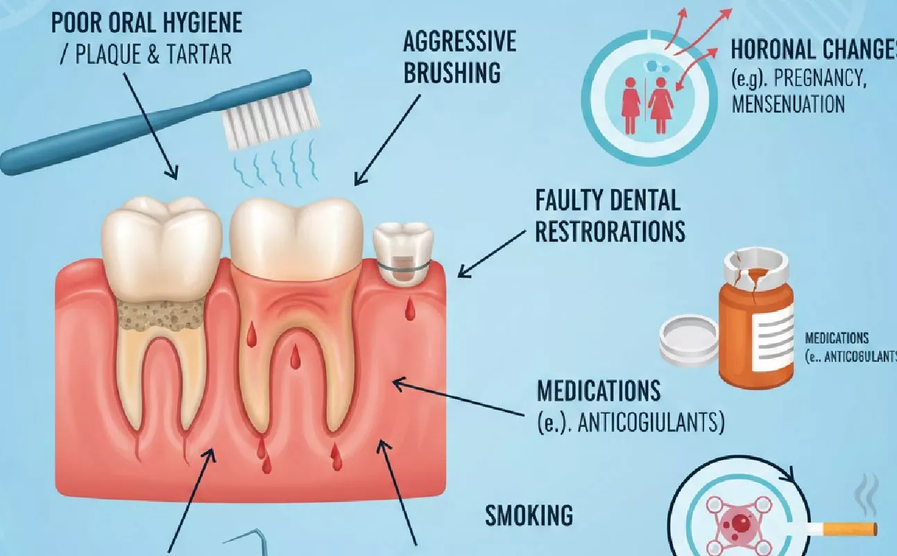 Causes of Bleeding Gums: Understanding the Warning Signs of Periodontal Disease